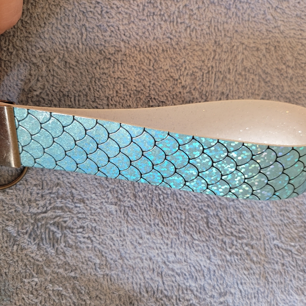 Faux Leather Wristlet